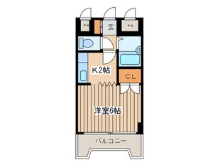 フラット北２６条の物件間取画像